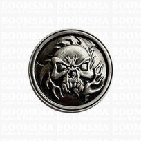 Concho: Biker conchos screw back ghost rider concho