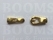 Bracelet clasps gold 6 mm hook magnet - pict. 3