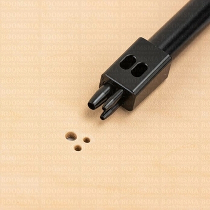 Brogue punch 2.5mm 3 holes small - pict. 1
