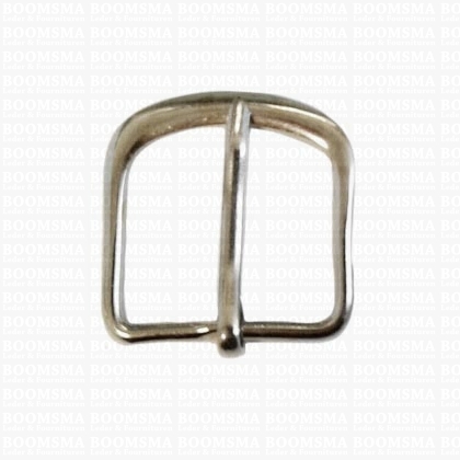 Buckle 25 mm per 10 pieces colour: silver - pict. 1