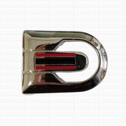 Buckle 30 mm per 4 pieces colour: silver - pict. 1