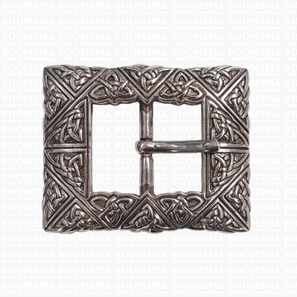 Buckle Celtic silver coloured 25 mm (1 inch) (ea) - pict. 1
