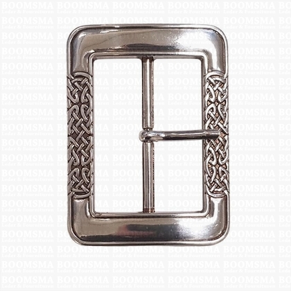 Buckle Celtic silver coloured 60 mm (ea) - pict. 1