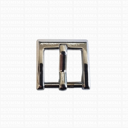 Buckle square chrome plated 20 mm - pict. 1