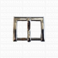 Buckle square chrome plated 30 mm