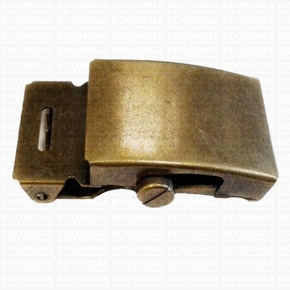 Buckle with rol 25 mm colour: L.Bronze (ea) - pict. 1