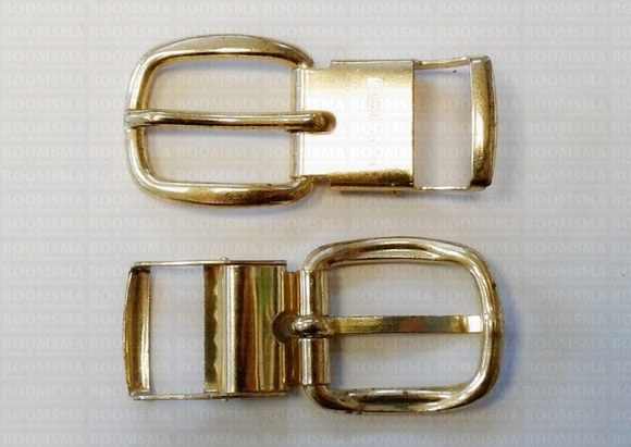 Buckle with slider 20 mm per 5 pieces colour: gold - pict. 2