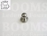 Button studs silver LARGE  A: bal Ø 8 mm - B: 5,5 mm, C: total height 12 mm (per 10) - pict. 2
