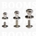 Button studs silver SMALL  A: bal Ø 5 mm - B: 3 mm, C: total height 8 mm (per 10) - pict. 1