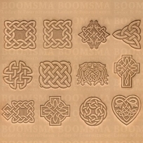 Celtic stamp set 25 × 30 mm (per set)