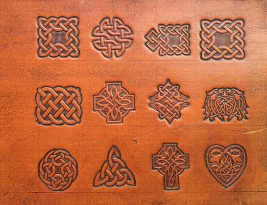 Celtic stamp set 25 × 30 mm (per set) - pict. 6