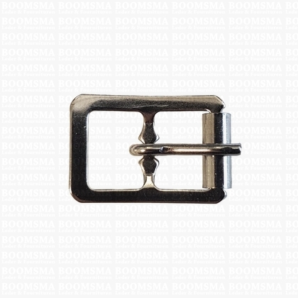 Center bar roller buckles silver 13 mm  - pict. 1