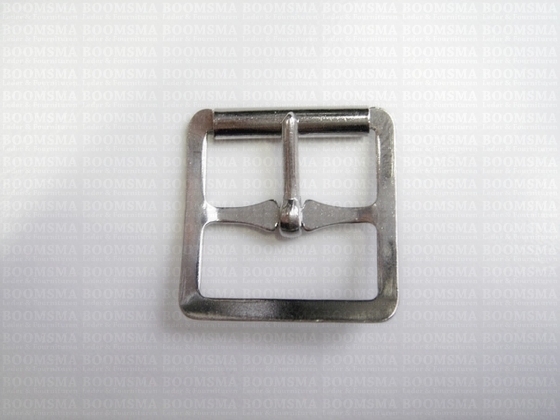 Center bar roller buckles silver 25 mm  - pict. 2