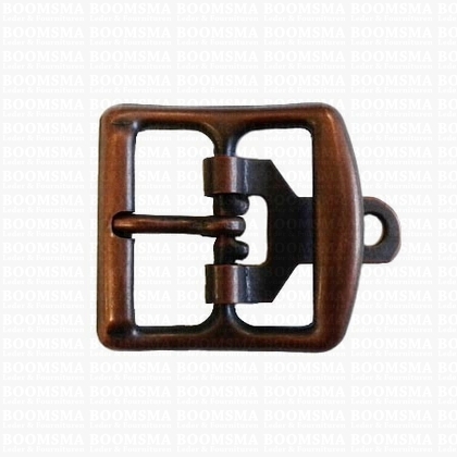 Centre bar buckle with plate Limited REDCOPPER 25 mm feedthrough - pict. 1