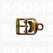 Centre bar buckle with plate small - 12 mm gold 12 mm  - pict. 1