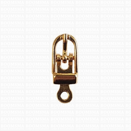 Centre bar buckles de luxe gold 8 mm (ea) - pict. 1