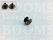 Chicago screws antique brass plated nr. 5  (per 10 pcs.) - pict. 2