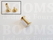 Chicago screws gold nr. 2  (per 10 pcs.) - pict. 3