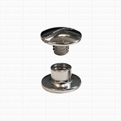 Chicago screws silver nr. 1  (per 10 pcs.) - pict. 1
