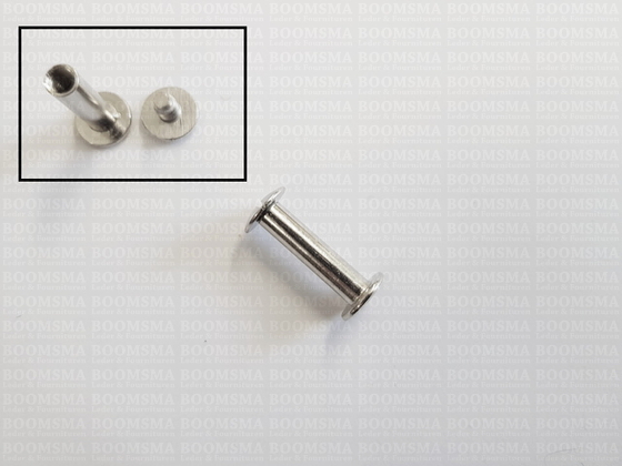 Chicago screws silver nr. 3  (per 10 pcs.) - pict. 2