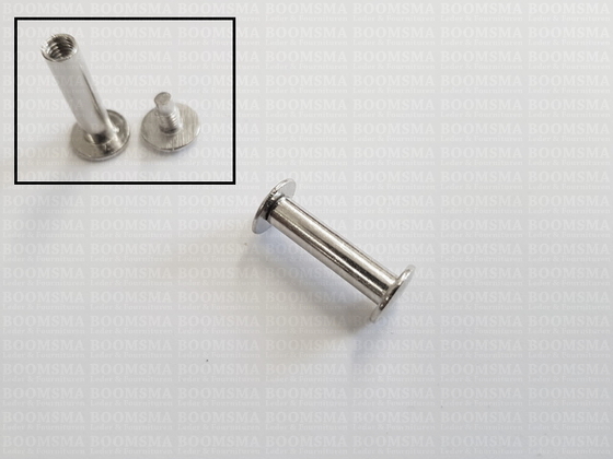 Chicago screws silver nr. 3  (per 10 pcs.) - pict. 4