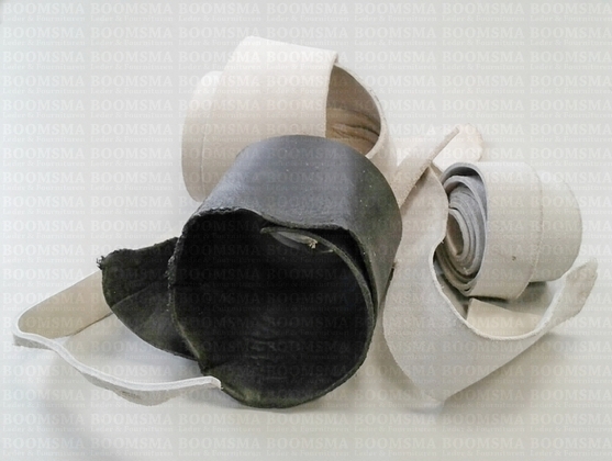 Chrome tanned leather remnant assorted colors thickness  3,5 à 4 mm (per 2 kg) - pict. 1