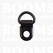 Clip & Dee nearly black width D-ring ± 8 mm (per 10 pcs) - pict. 1