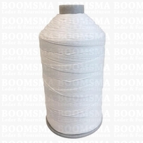 Coats Terko Satin thread white Tkt 008 Tex 300 ('Thick' like 11/3 nylon thread), 1.000 meters 