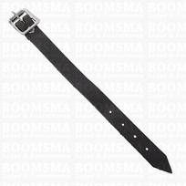 Coloured little belt (split) grey 1,5 × 20 cm 