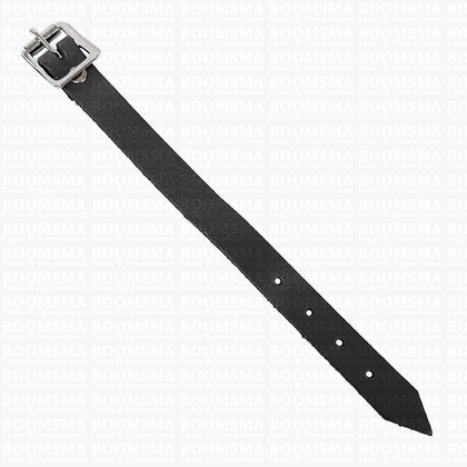 Coloured little belt (split) grey 1,5 × 20 cm  - pict. 1