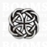 Concho: Celtic conchos screwback Filigree round - pict. 3