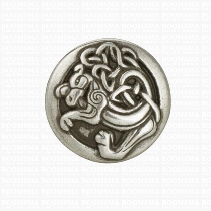 Concho: Celtic conchos screwback silver - pict. 3