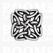 Concho: Celtic conchos screwback filigree square filigree concho knot 'square' (ea) 30 x 30 mm - pict. 1