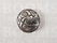 Concho: Celtic conchos screwback silver Lindesfarne spiral (ea) - pict. 2