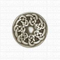 Concho: Celtic conchos screwback silver pictish knot (ea)