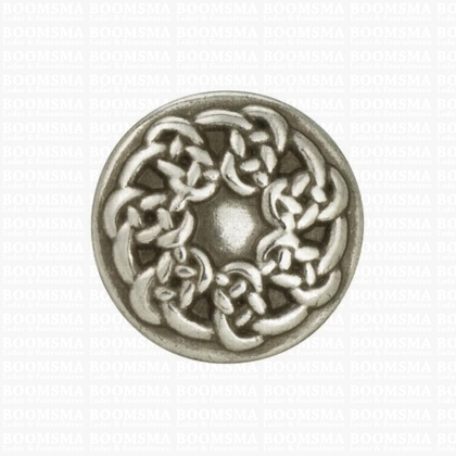 Concho: Celtic conchos screwback silver - pict. 3