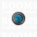Concho: Concho Ted with turquoise 'stone' 16 mm (5/8'' inch) medium (9 mm stone) - pict. 1