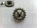 Concho: Steam punk concho screwback silver SP gear (ea) - pict. 2