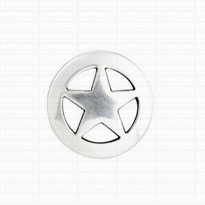 Concho: Concho Texas Star (screwback) star 20 mm nickel plated - pict. 1