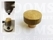 Handpress Supplies: Copper anvil for handpress gold Ø 28 mm (bottom Ø 12 mm), extra groot  - pict. 1