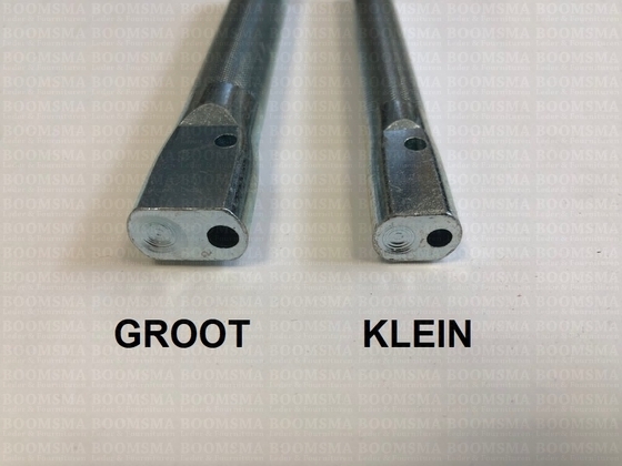 Copper rivet and burr setter large copper rivet (thick/large) and burr setter, (Excl. copper rivets) - pict. 2