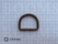 D-ring unwelded antique brass plated 25 mm (10 pcs.) - pict. 2