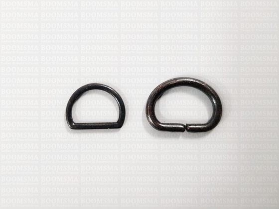 D-ring unwelded nearly black - pict. 4