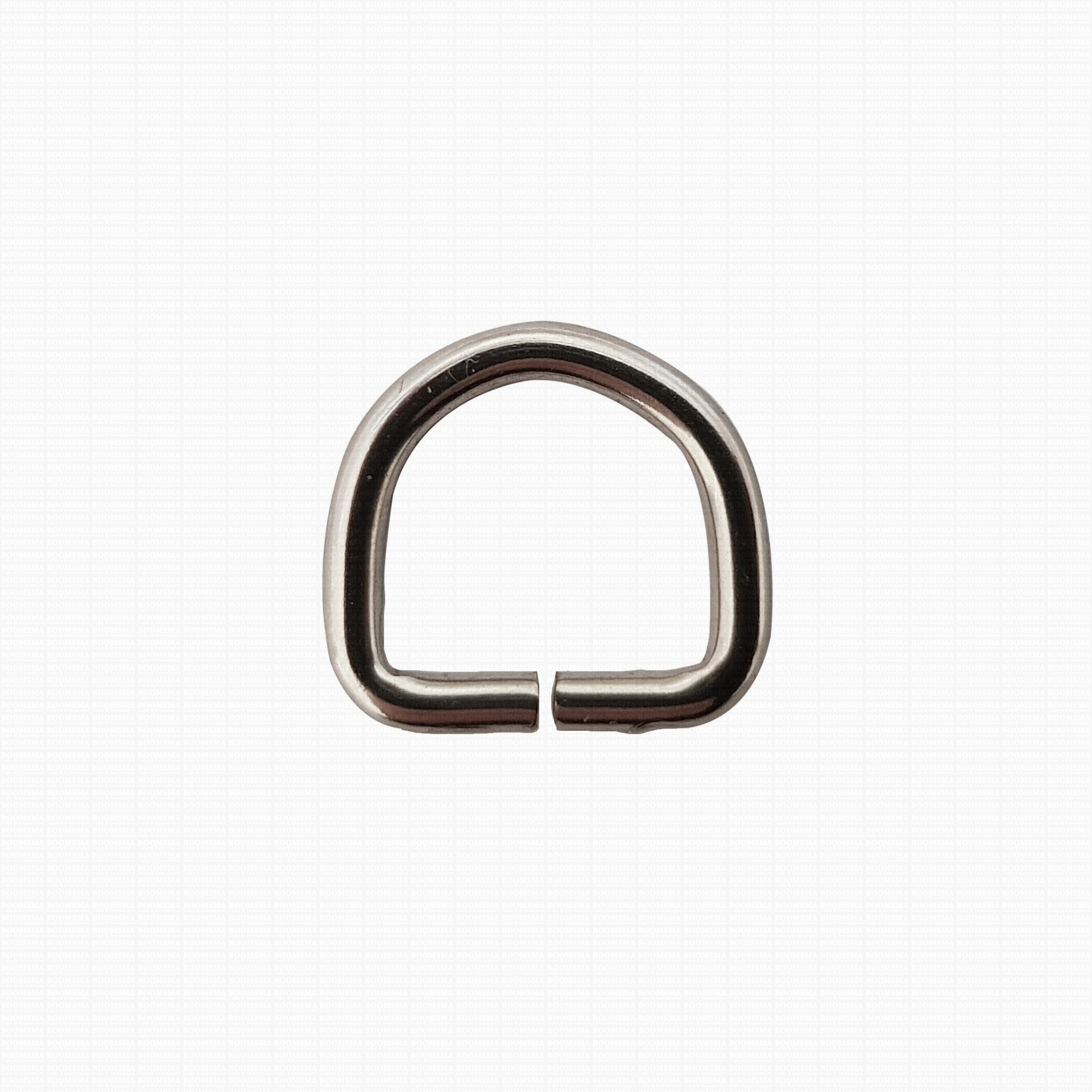 Buy your D-ring unwelded silver 10 mm (10 pcs.) online