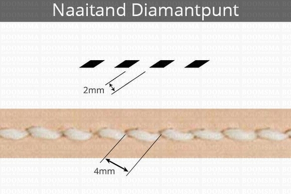 Diamond Stitching Chisel 2 prong (2 mm apart), 88044-02 - pict. 2