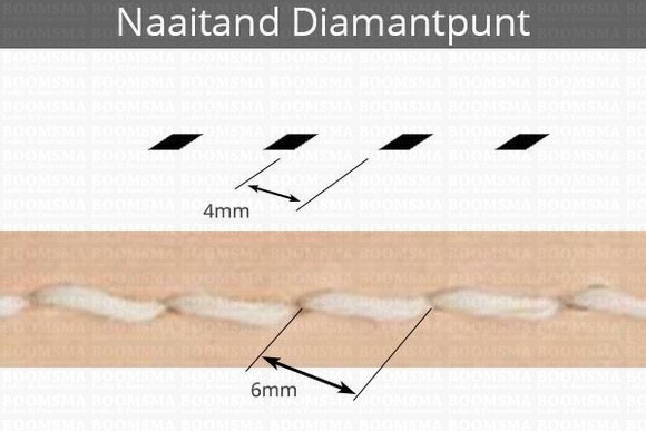 Diamond Stitching Chisel 4 prong (3 mm apart), 88046-04 - pict. 2