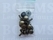 Rivets: Domed rivet antique brass plated Ø 12 mm, pin 9 mm (per 10) - pict. 3