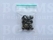 Rivets: Domed rivet antique brass plated Ø 7 mm, pin 6 mm (per 10) - pict. 3