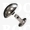 Rivets: Domed rivet silver coloured Ø 15 mm, pin 9 mm (per 10)