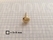 Domed stem studs gold Ø 12 mm (per 10 ) - pict. 2